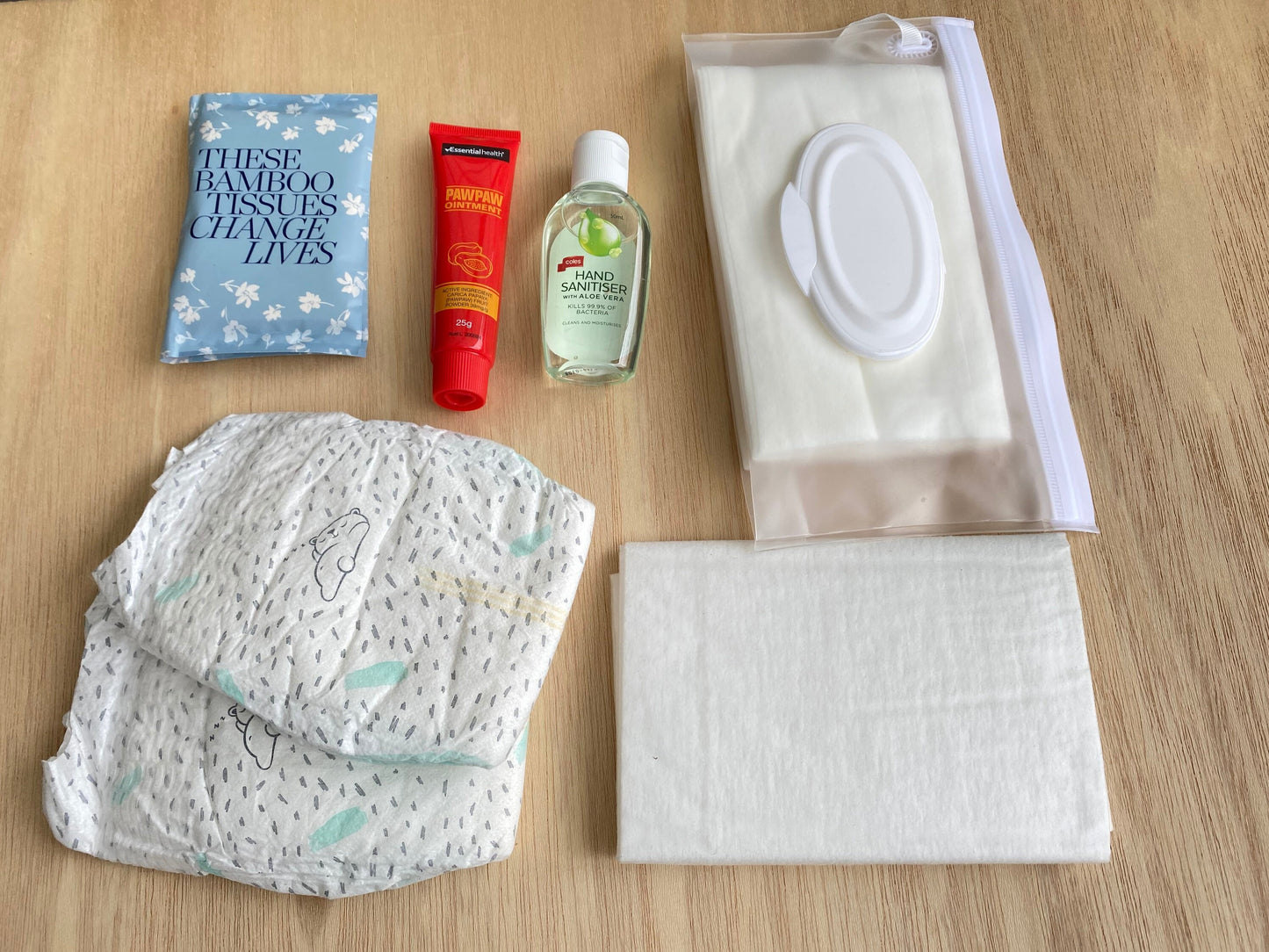 Nappy Wallet Filling Kit