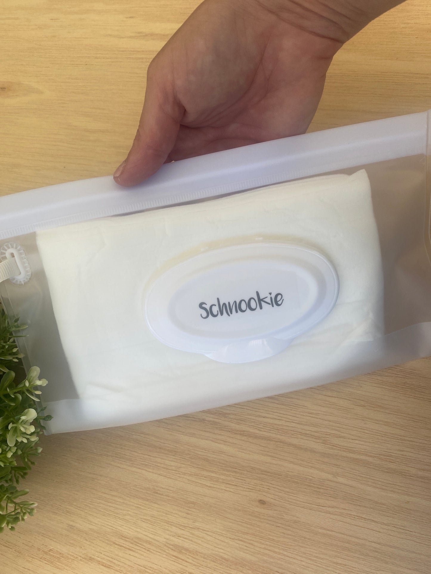 Refillable wipes pouch