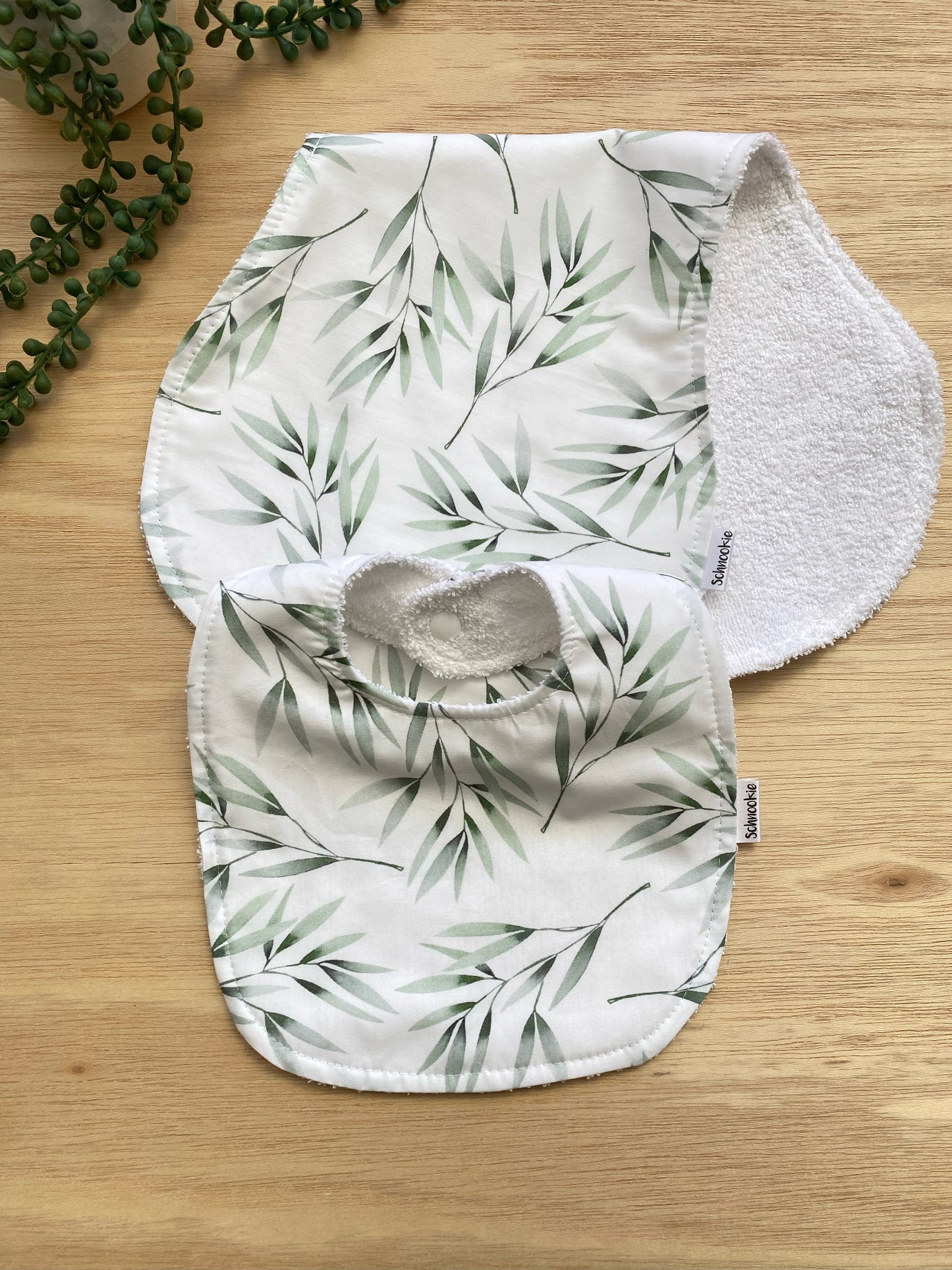 Bib and Burp Cloth Set