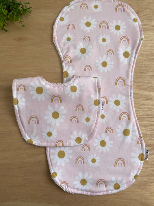 Bib and Burp Cloth Set